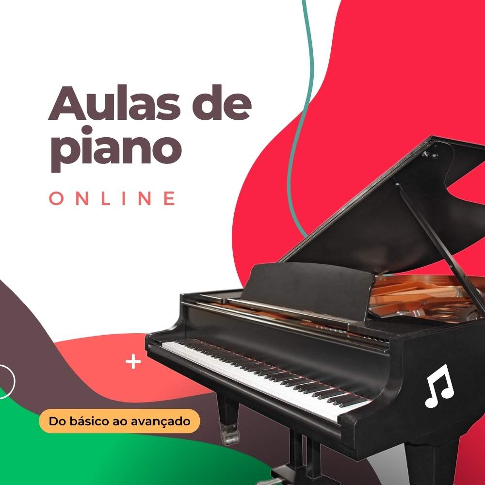 Curso Piano e Teclado Online - Professor de piano - Autônomo