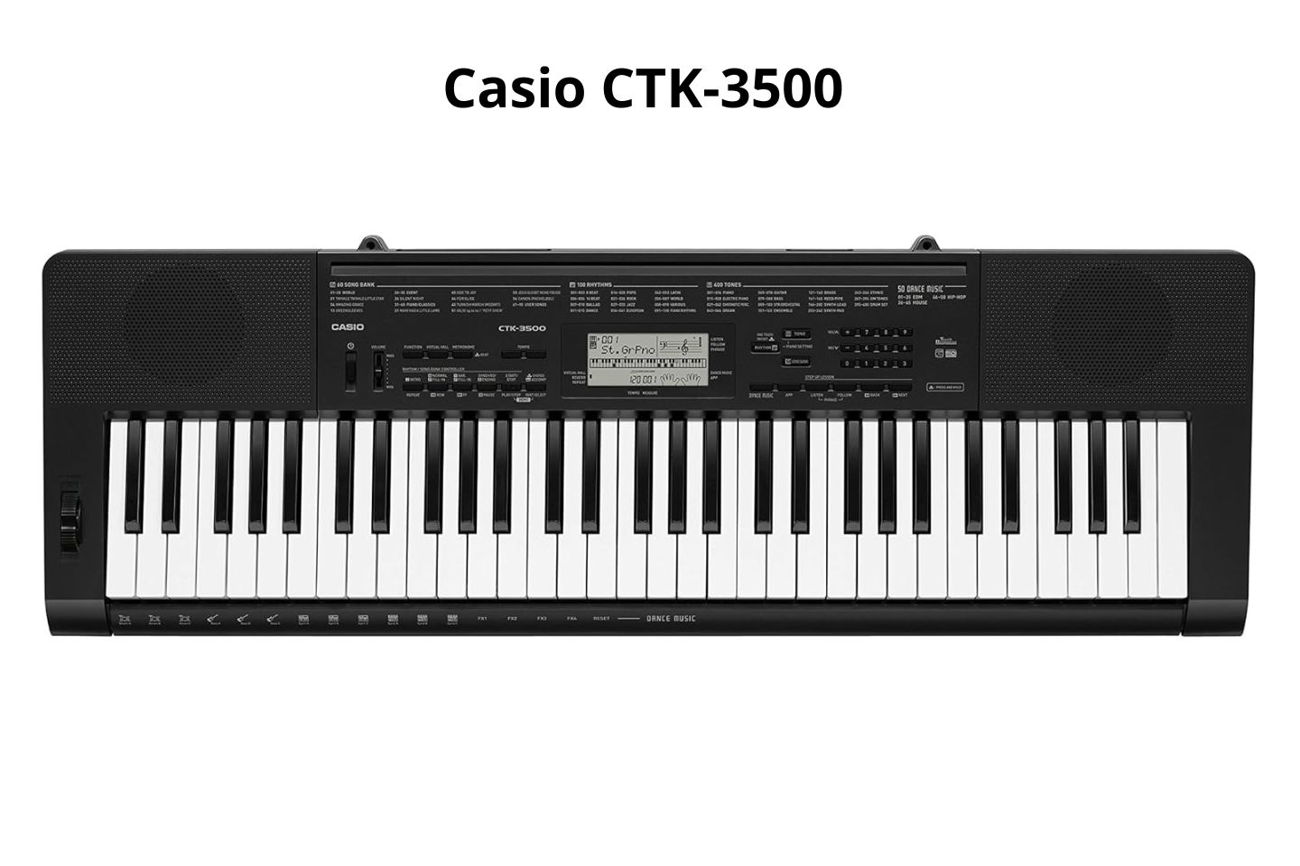 Teclado Casio CTK-3500 é bom_ Vale a Pena