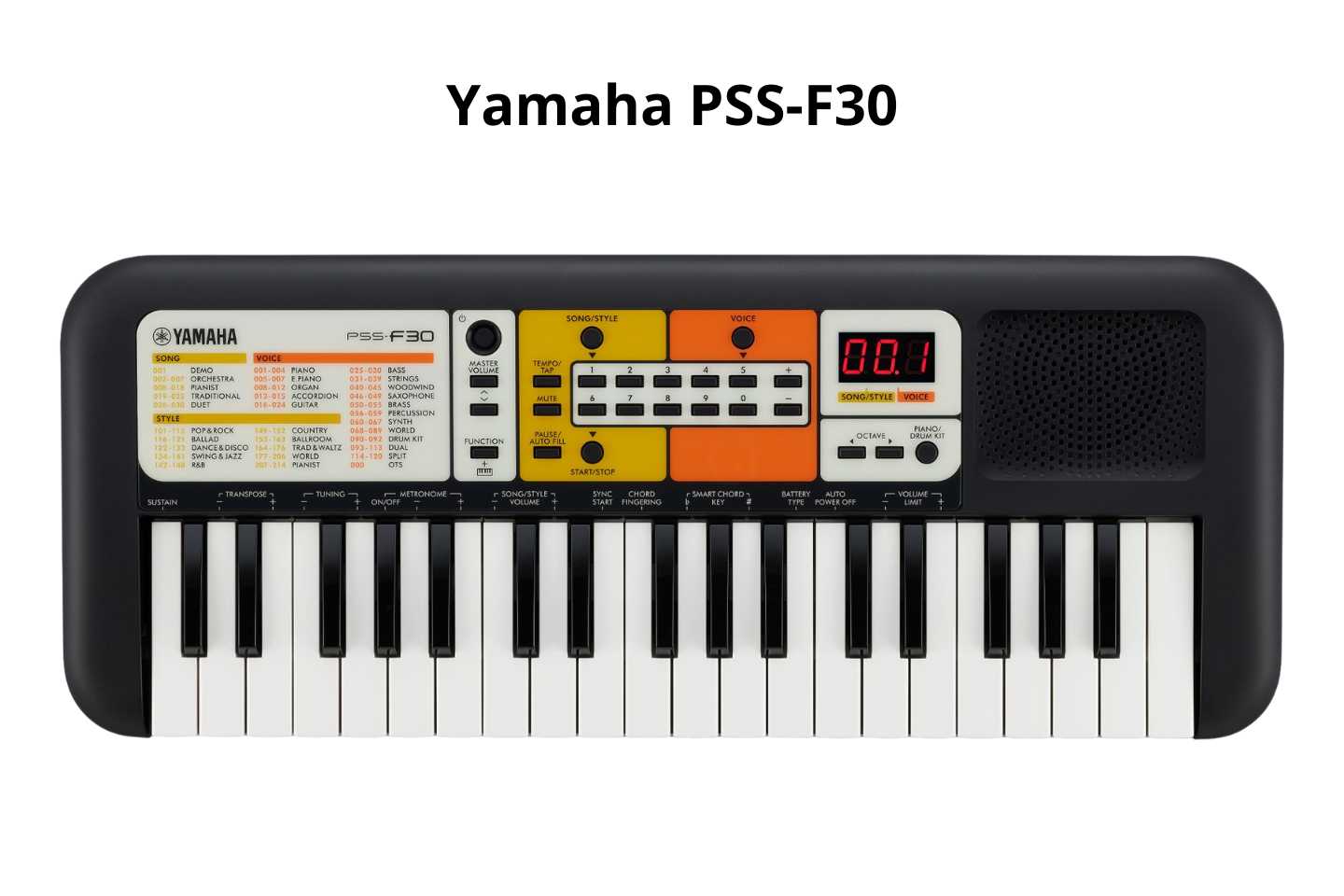 Teclado Piano Musical Eletrônico YAMAHA Infantil de 37 Teclas - PSS-F30 - Teclado  Piano Musical Eletrônico YAMAHA Infantil de 37 Teclas - PSS-F30 - Yamaha