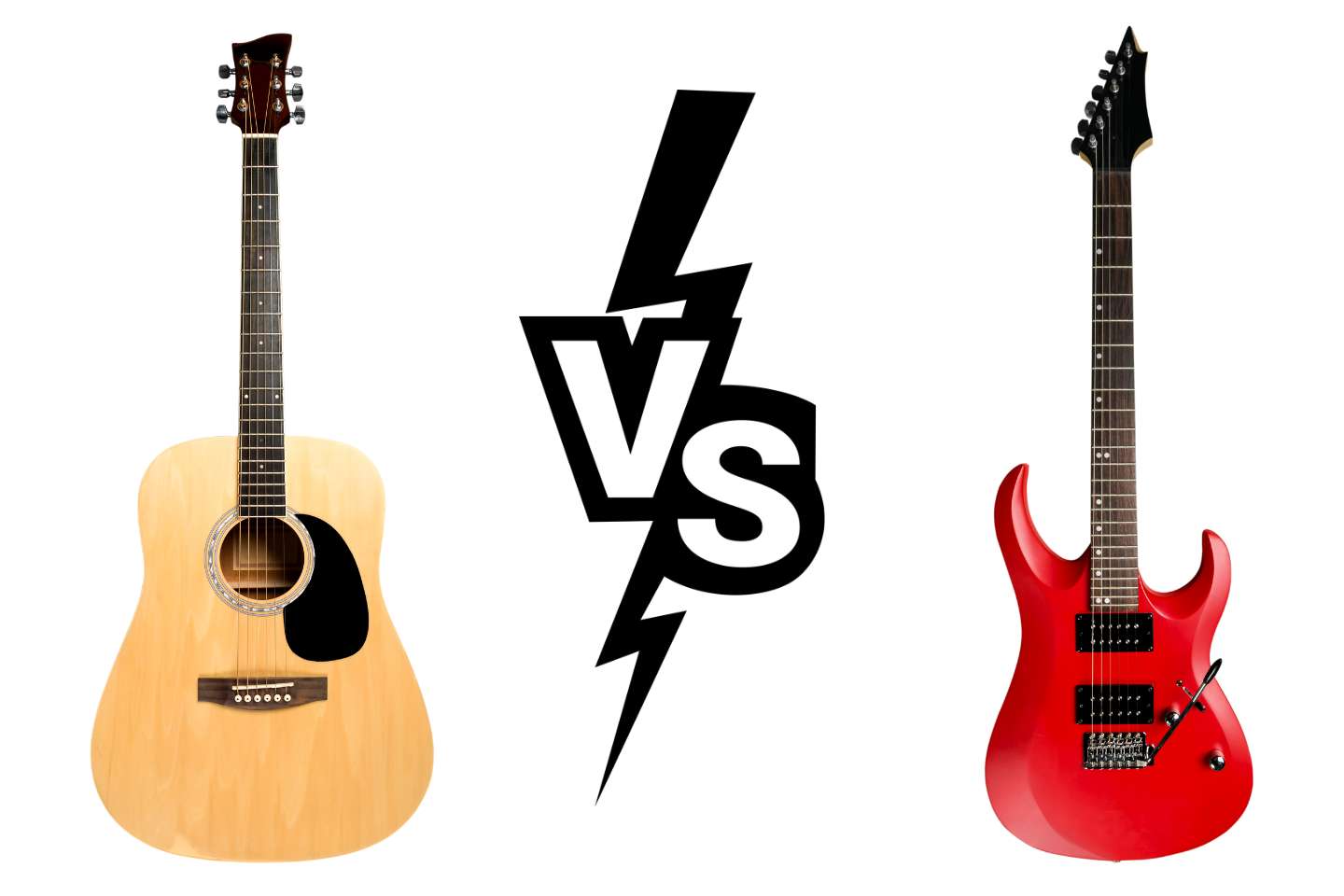 O que é mais difícil tocar violão ou guitarra
