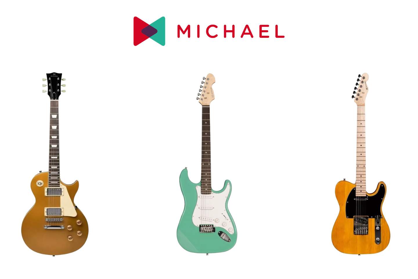 Alguns Modelos de Guitarras Michael
