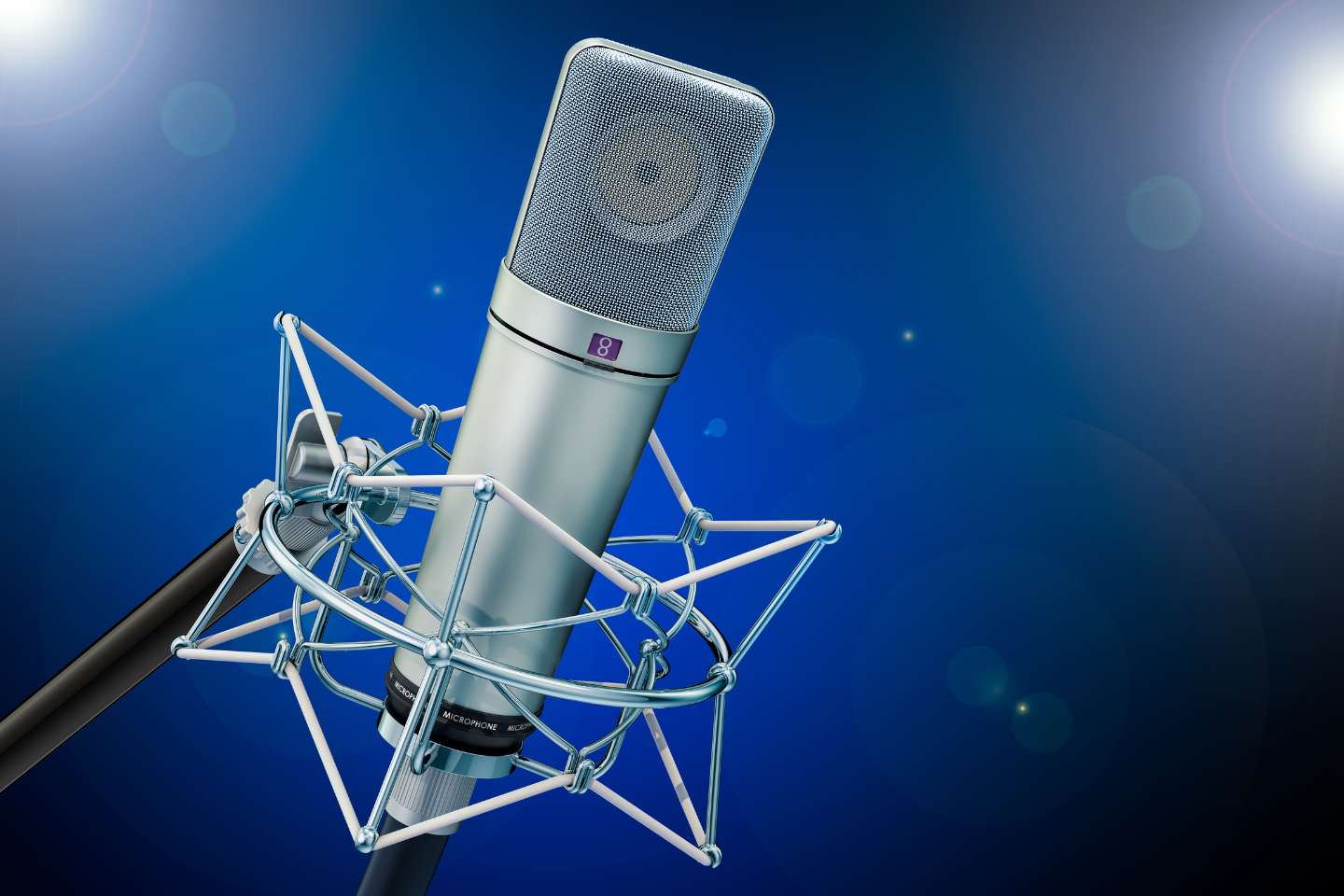 Microfones Condensadores de Diafragma Grande 
