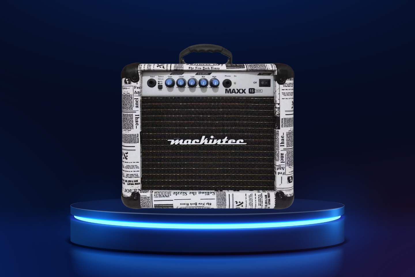 Amplificador Mackintec Maxx 15 Transistor para guitarra de 15W