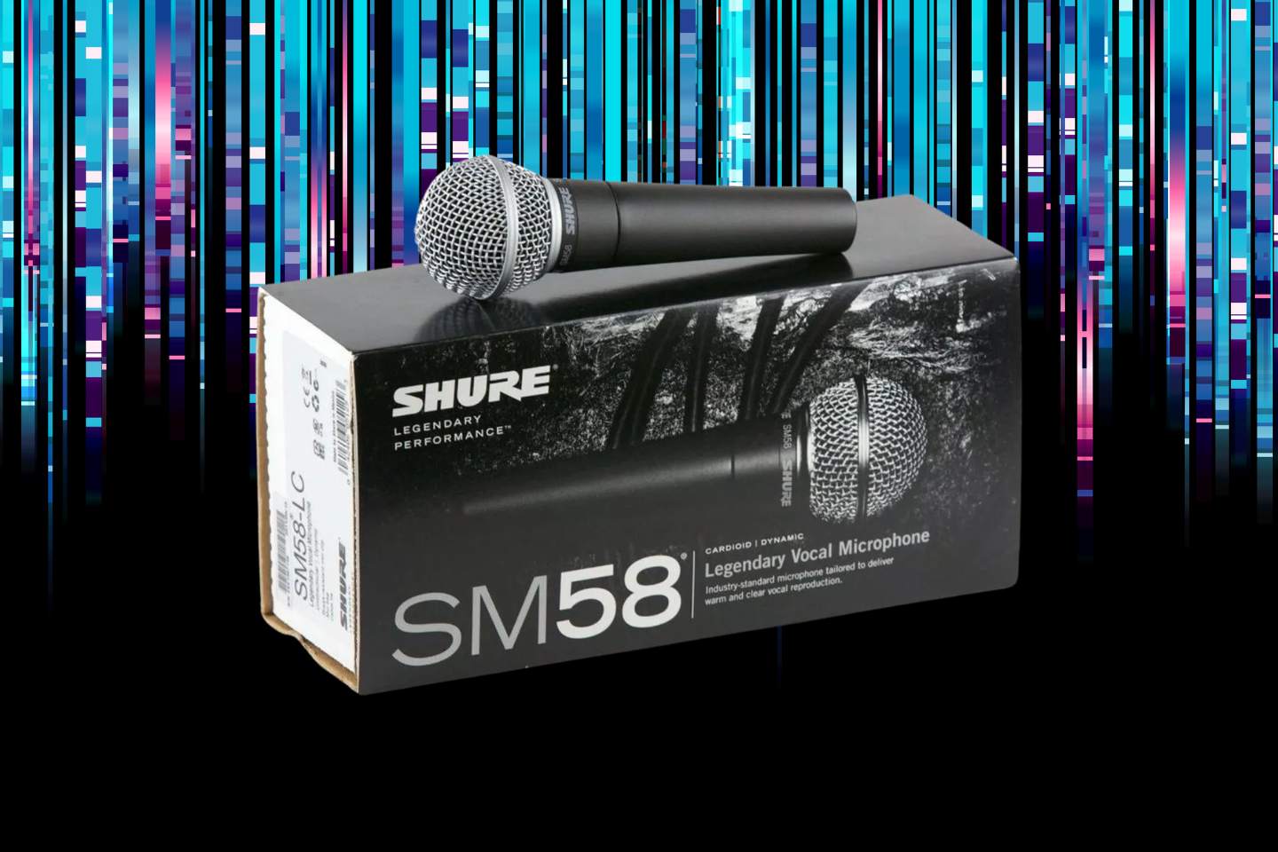 Shure SM58 - Preferido dos Ícones do Rock