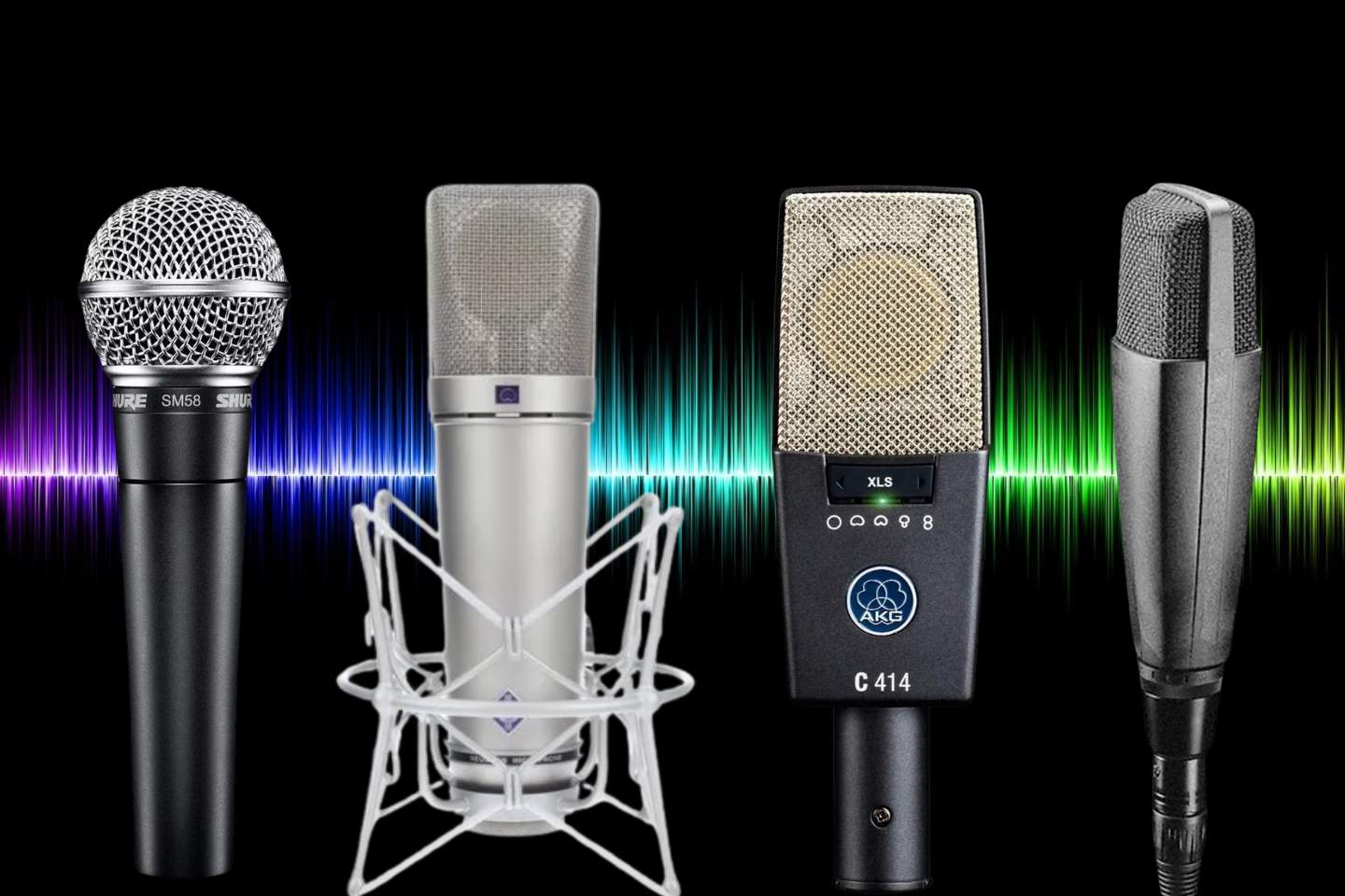 Você ficaria surpreso ao saber quais artistas usam esses microfones!