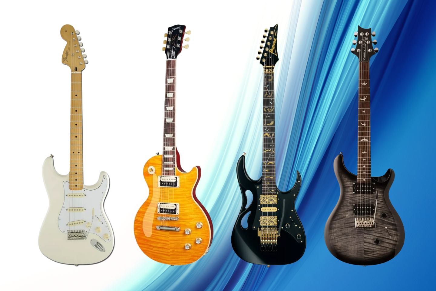 Fender, Gibson, Ibanez ou PRS_ Quem Domina no Mundo das Guitarras Elétricas