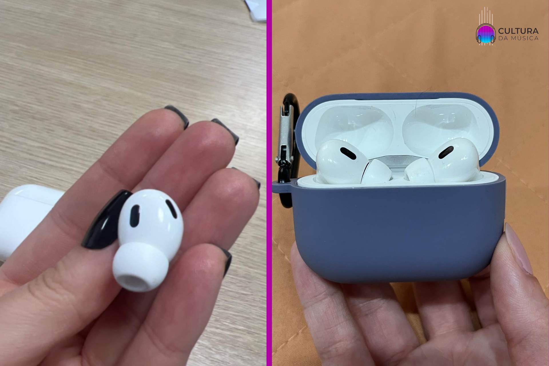 Design e conforto dos AirPods Pro (2ª geração)