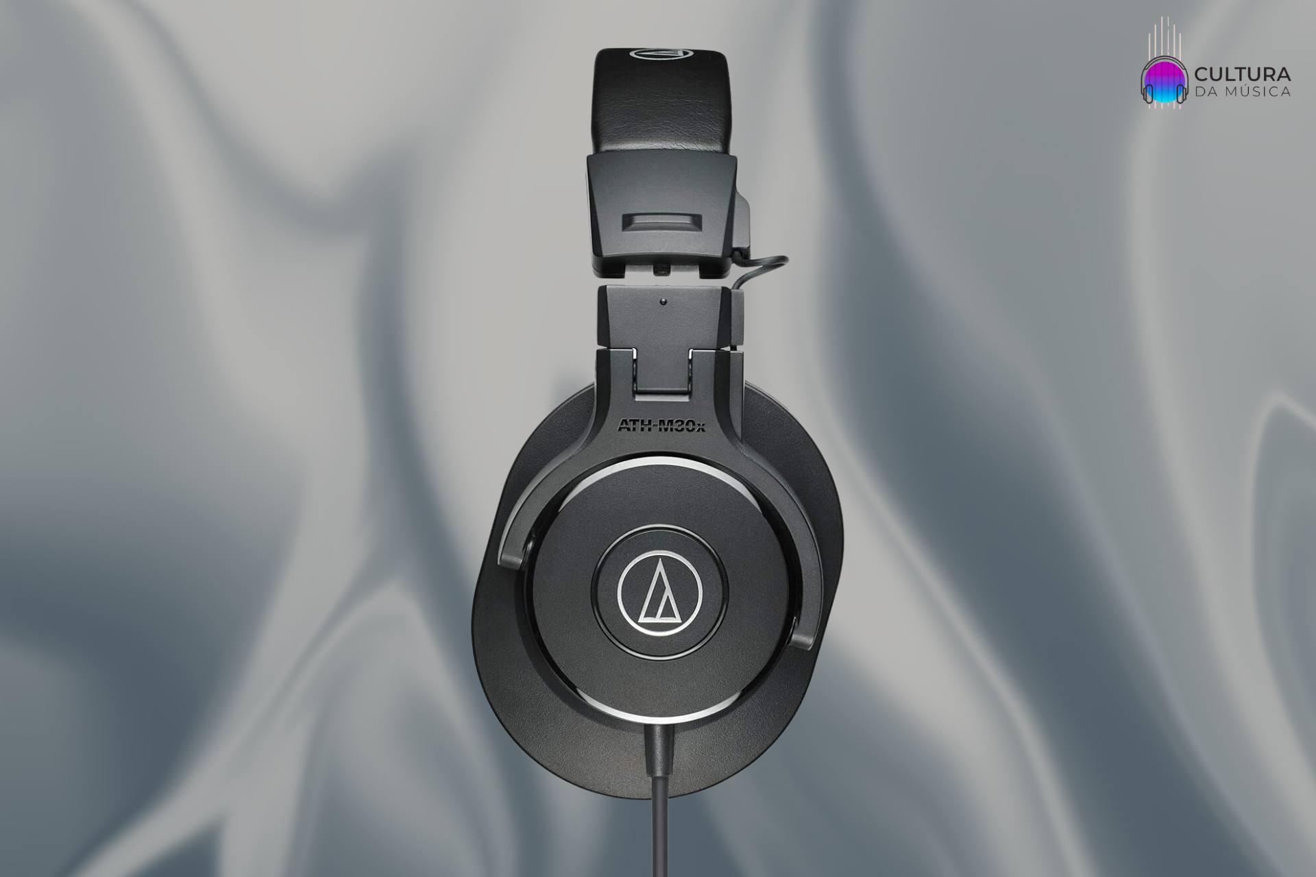 Fone de Ouvido Audio-Technica ATH-M30x Qualidade de som